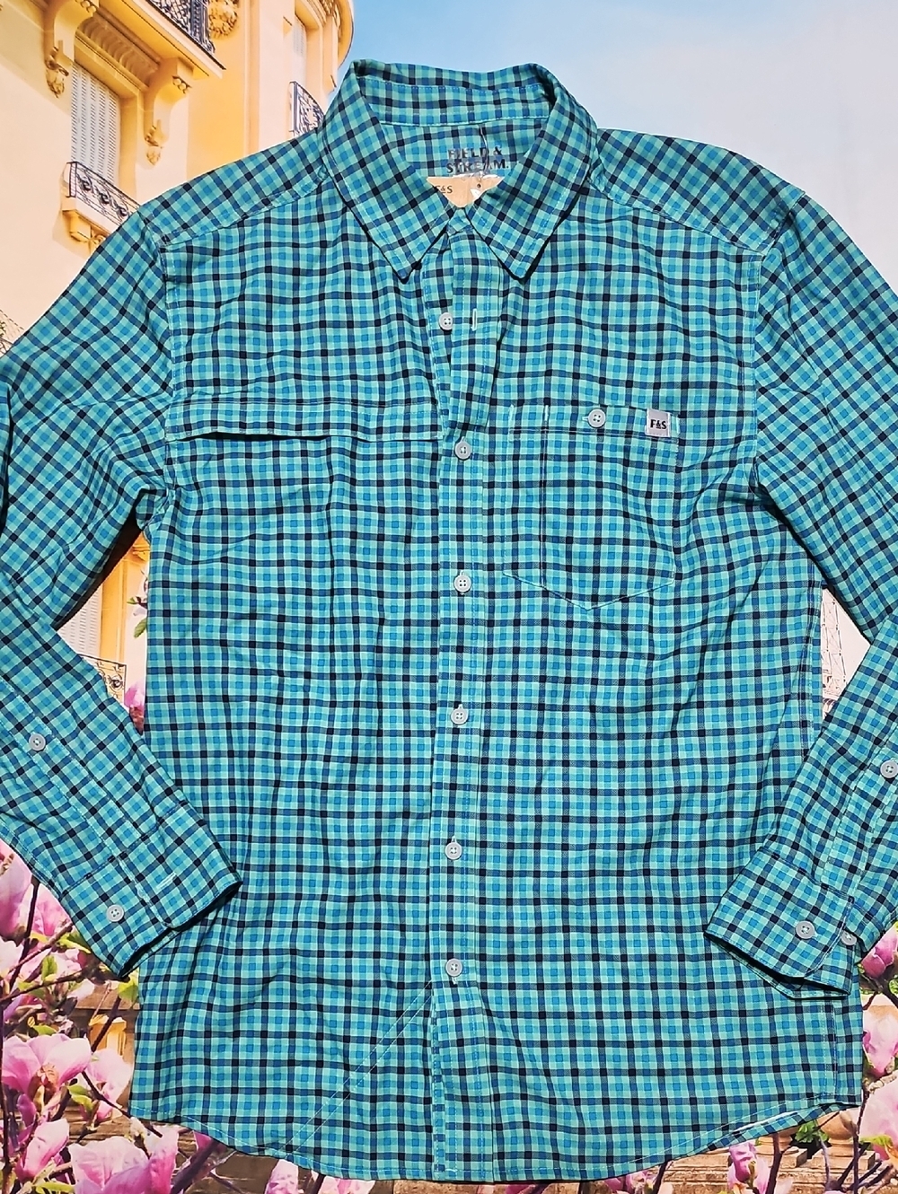 Field & Stream Deep Runner Fishing Hiking Outdoors Stretch Shirt New